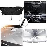 Para Brisa Para Carro Para Sol Raios UV E Calor Protetor De Viseira De Sol Refletor Dobrável Para Brisas Guarda Chuva Proteção Contra Raios UV E De Calor Para Para Brisa Automática