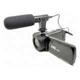 Para Câmera De Vídeo D100 Hd 1080p Com Microfone /