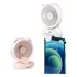 Para Celular   Mini Ventilador Com Luz Led