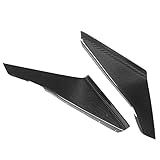 Para Choque Dianteiro Canard Carro Canards 2 Peças De Fibra De Carbono Para Choque Dianteiro Canard Wings Substituição Para Mitsubishi Lancer Evolution 9 2006 A 2007