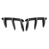 Pára Choques Traseiro Canard Material Abs Divisor De Pára Choques Traseiro Para Carro Tuning Para W176 Estilo Fibra De Carbono 