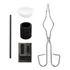 Para Conjunto De Cadinhos De Grafite 6x Graphite Mold Bowl  