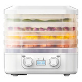 Para Desidratador Alimentos Frutas 5 Bandejas 160w 