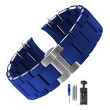 Para Fit For Citizen Blue Angel At8020 54l Bracelete De Aço