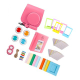 Para Fujifilm Instax Mini 9 Câmera Filtro Case Pu Lente