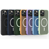 Para Iphone13 12 Magnetic Frosted Skin Feel Phone Case