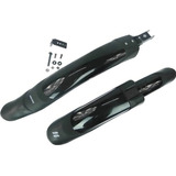 Para lama Bike Mtb High One Aro 20 A 29 Dianteiro Traseiro Cor Preto