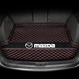 Para Mazda CX 30 2020 2021 2022 2023 2024 Tapete De Forro De Porta Malas De Couro Tapete De Porta Malas Forro Protetor Interior Tapetes Impermeáveis Bandeja De Proteção Anti Arranhões Preto