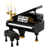 Para Modelo De Piano Preto Bloco De Construção
