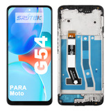 Para Moto G54 Xt2343 Tela Frontal Touch Display Lcd Aro