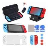 Para Nintendo Switch Case  16 Em 1 Kit Acessório
