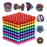 Para Nova Rainbow Magnet Ball, 216 Brinquedos Magnéticos