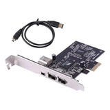 Para Placa Pcie Firewire