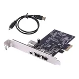Para Placa Pcie Firewire