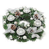 Para Porta velas Em Forma De Coroa De Advento De Natal D 