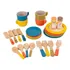Para Pratos De Brinquedo De Madeira  Pratos  Copos 