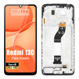 Para Redmi 13c 23100rn82l Tela Frontal Lcd Display Aro