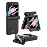 Para Samsung Z Flip6 Flip Case Stylus