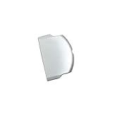 Para Sony PSP 2000 3000 Substitua A Tampa Traseira Da Tampa Da Bateria Tampa Da Porta Traseira Prata 