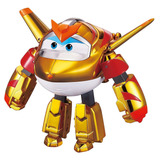 Para Super Wings 5 Transforming Golden Boy Avião Brinquedos