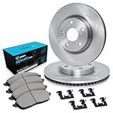 Para Volkswagen Golf Jetta 1996 1998 Passat R1 Concepts Kit De Discos De Freio Dianteiros O E Pastilhas De Freio De Cerâmica