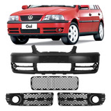 Parachoque Dianteiro Com Grade Gol G3 03 05 Liso C Furo