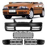 Parachoque Dianteiro Com Grade Gol G3 03 05 Liso S Furo