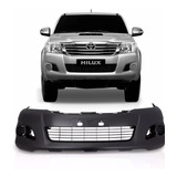 Parachoque Dianteiro Hilux 2012 2013 2014 2015 C Furo Alarg