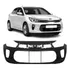 Parachoque Dianteiro Kia Rio 2019 2020 2021 Novo Com Furo