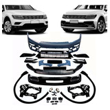 Parachoque Dianteiro + Spoiler Tiguan 18 19 20 21 Mod R-line