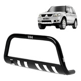 Parachoque Impulsão Quebra Mato Pajero Tr4 Preto 2000 A 2018