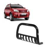 Parachoque Quebra Mato Ecosport 2004 2005 2006 Preto C Chapa