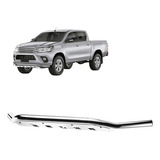 Parachoque Quebra Mato Hilux 2020 2021 2022 Cromado Baixo