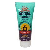 Parafina Bronzeadora Melanina Ativada Morena Jambo Fps6 100g