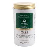 Parafina Bronzeadora Profissional Duotrato Coco 830g