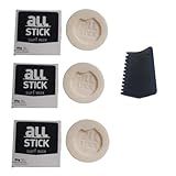 Parafina Surf All Stick 80g Kit Com 3 Und 1 Raspador Parafina Skimboard Bodyboard Funboar Longboard E Pranchas De Surf Água Morna 20C E 25C 