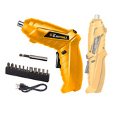 Parafusadeira 4 8v Sem Fio Bivolt C Acessórios E Carregador