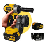 Parafusadeira Chave De Impacto 1 2 Bateria Lítio 48v Bivolt