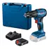 Parafusadeira De Impacto 18v Brushless Bosch Gsb 185-li Cor Azul