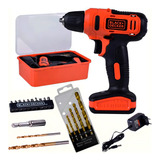 Parafusadeira E Furadeira 12v Ld12sp br Black Decker Kit Bivolt