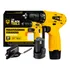 Parafusadeira Furadeira 3/8 10mm Bivolt A Bateria 12v Com Carregador The Black Tools