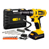 Parafusadeira Furadeira De Impacto 21v Bivolt Pb6500k Maleta Kit Oz 110v 220v