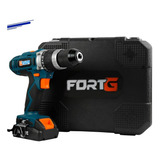 Parafusadeira Furadeira Impacto Bateria Bivolt 20v 1 2 Polegadas Maleta Carregador Rápido Fortg
