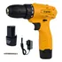 Parafusadeira Furadeira Sem Fio 12v Thera Com Bateria 1,5ah Bivolt Cor Amarelo Frequência 60 Hz 110v/220v