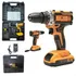 Parafusadeira Furadeira Sem Fio Bateria 21v P/ Madeira Toolfriend Metal Cor Amarelo/preto Frequência 60 110v/220v