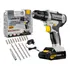 Parafusadeira Furadeira Sem Fio Bateria 3/8 12v Bivolt Para Madeira Metal Gradiente 110v/220v