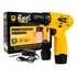 Parafusadeira Furadeira The Black Tools Tb12a 3 8 Bivolt A Bateria 12v Cor Amarelo Frequência 60hz