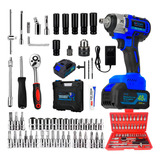 Parafusadeira Kit Chave De Impacto 48v Jg Soquete 46 Pc
