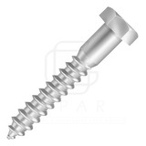 Parafuso 1 4x70 Sextavado Soberbo Soberba Cxa 200u 1 4 X 70