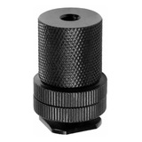 Parafuso Adaptador Sapata Flash 1 4 Fêmea Câmera Dslr Tripé